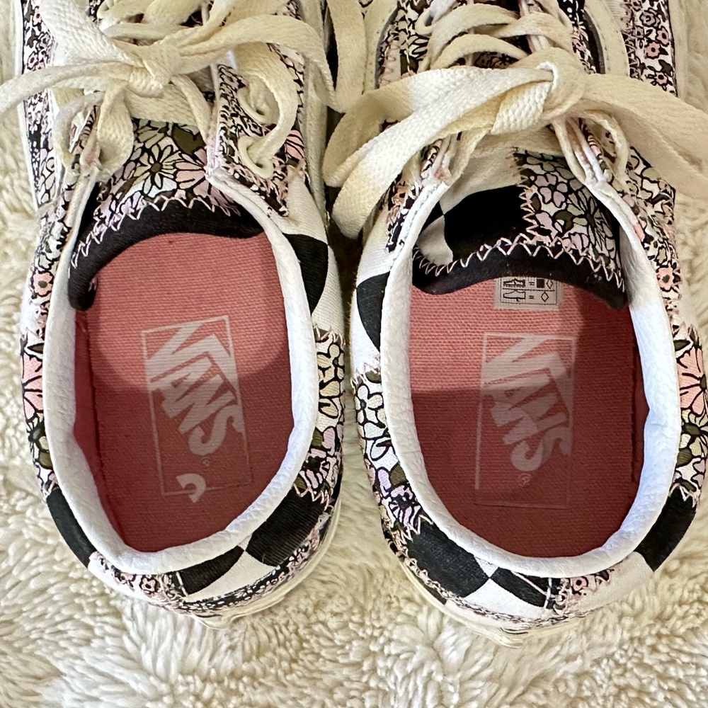 Vans Patchwork Old Skool Shoes Size 7 - image 4